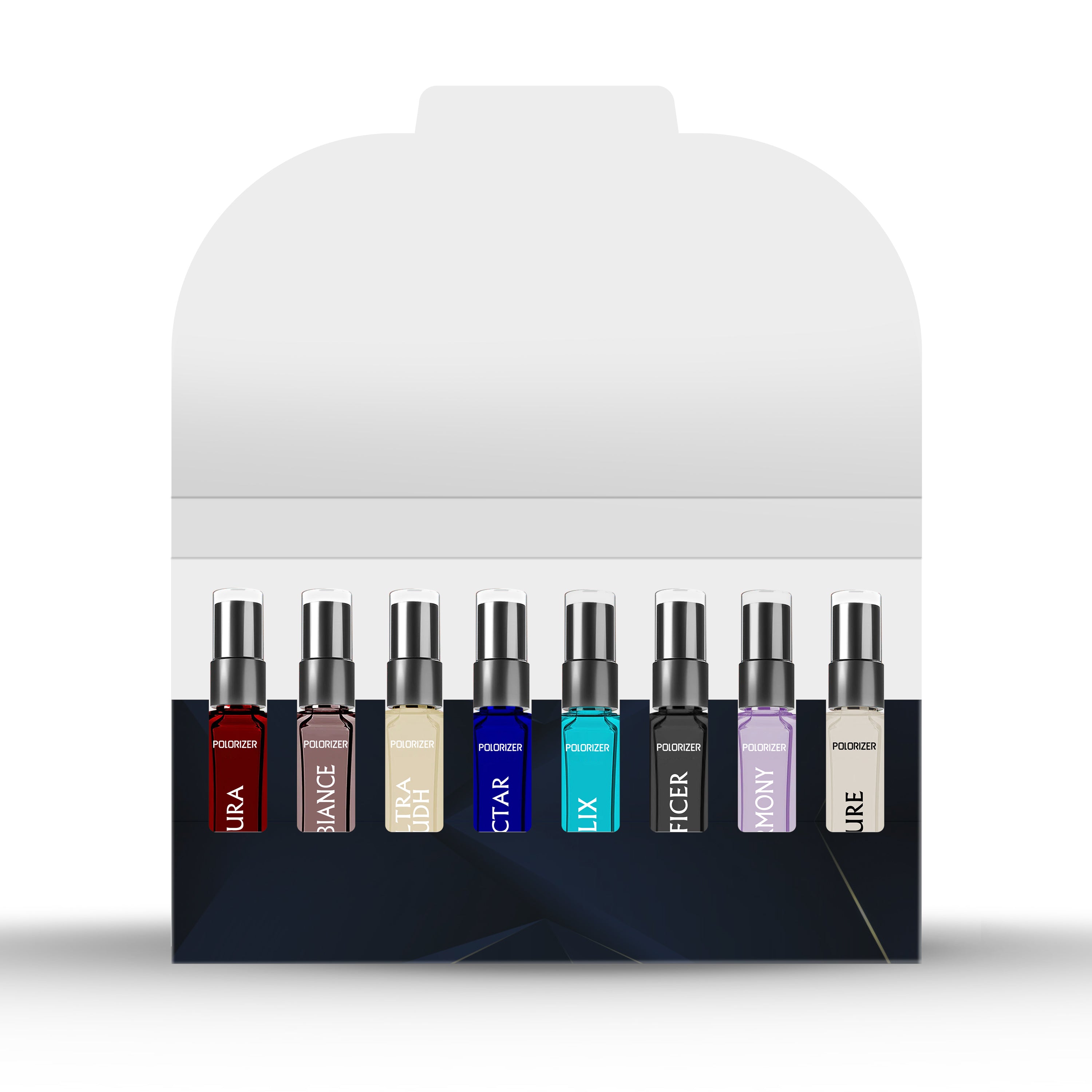 8 Vibe Scents Collection For Unisex - 8 x 8ml - Polarizer Perfume