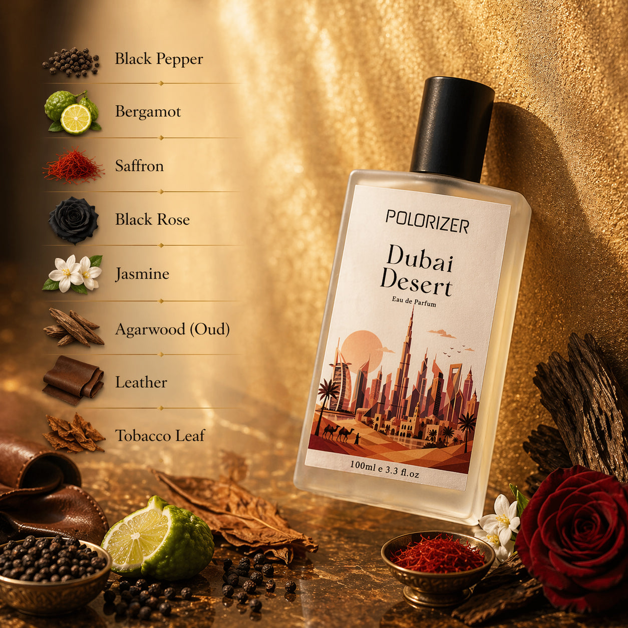 Polorizer Dubai Desert Eau de parfum 100ml.