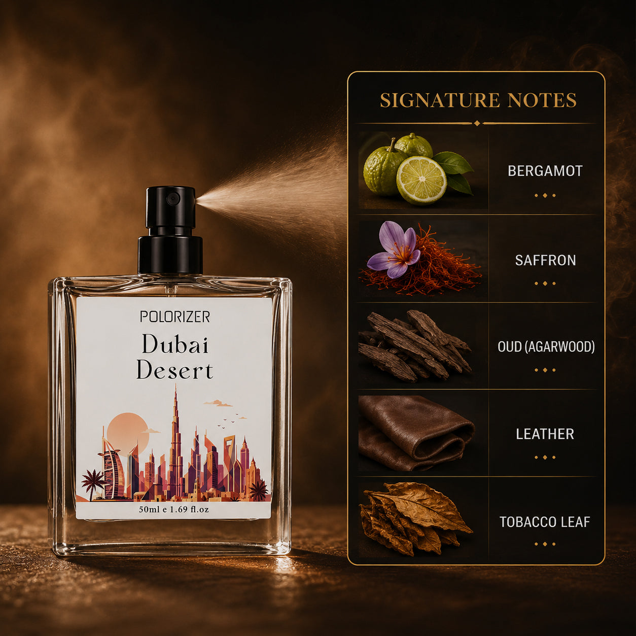 Polorizer Dubai Desert Eau de parfum.