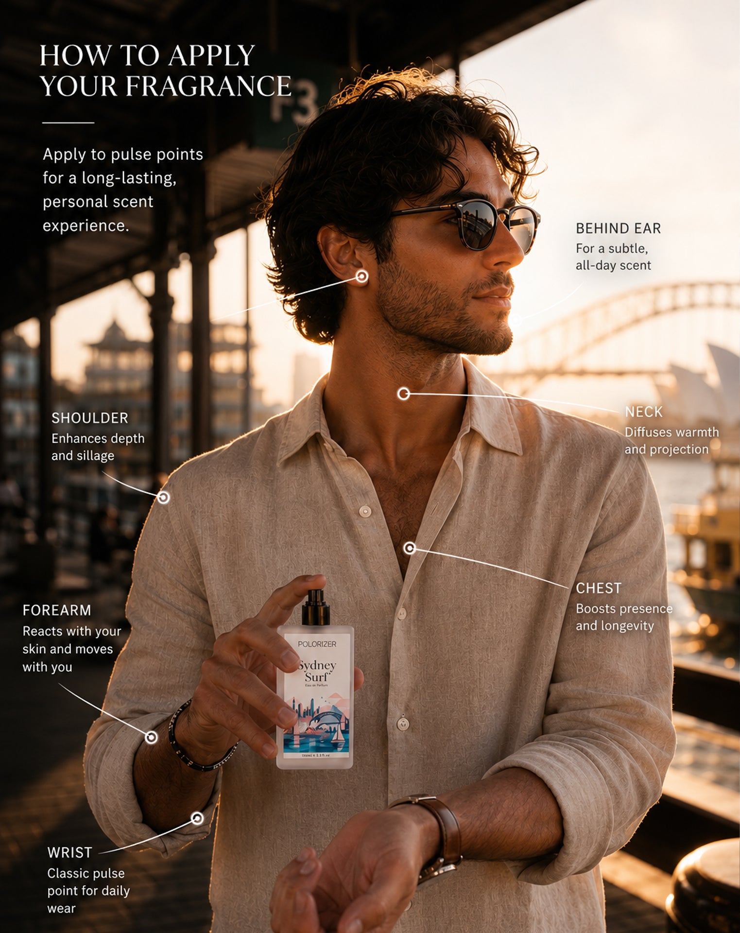 Polorizer Sydney Surf Eau de parfum 100ml.