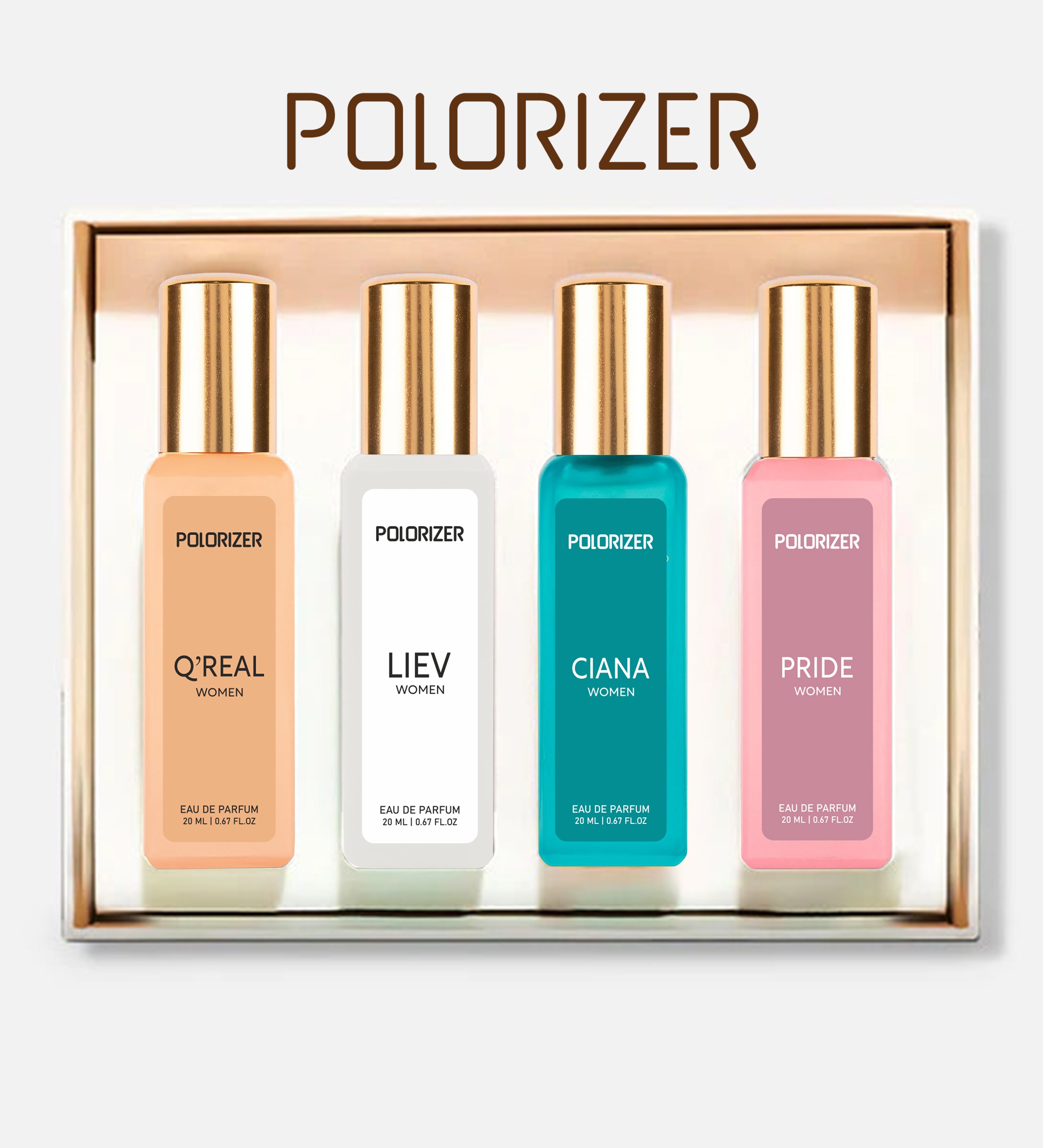 Luxury Combo Set For Women - 4 x 20ml - Polarizer Perfume