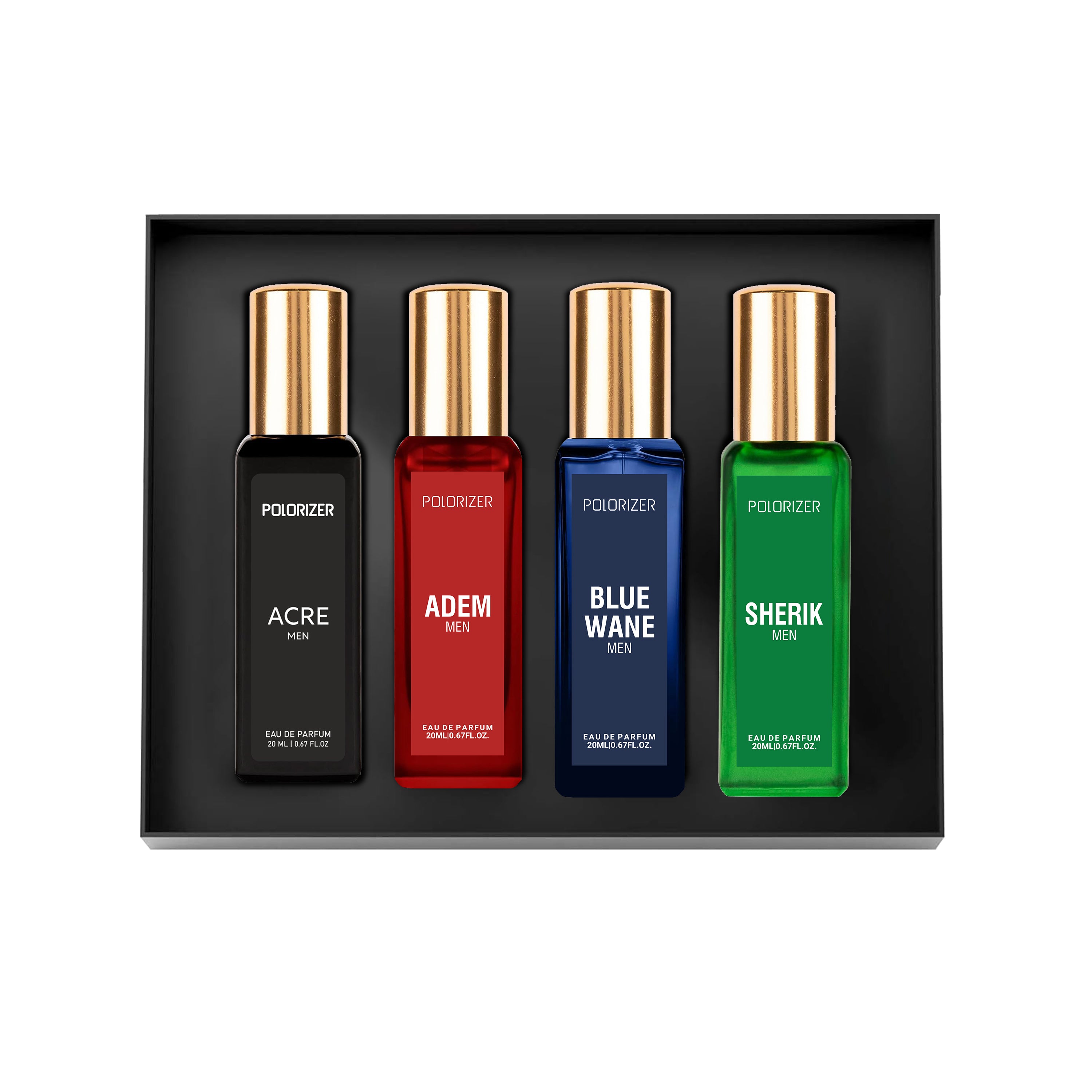 Luxury Combo Set For Men - 4 x 20ml - Polarizer Perfume