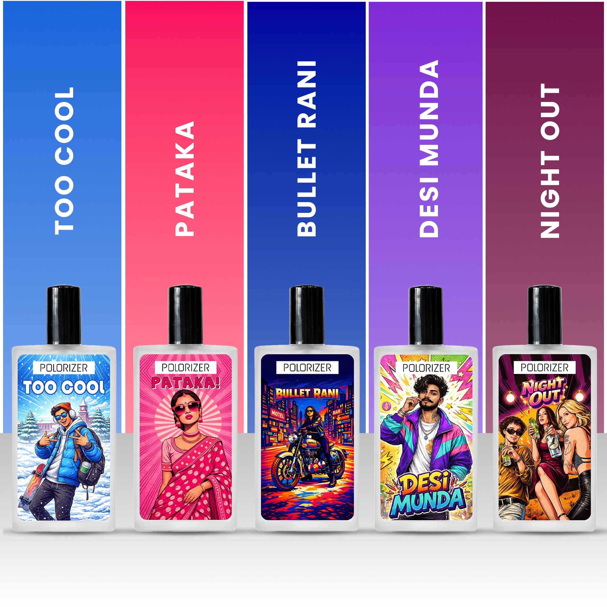 Polorizer Comic Collection Pack of 5.