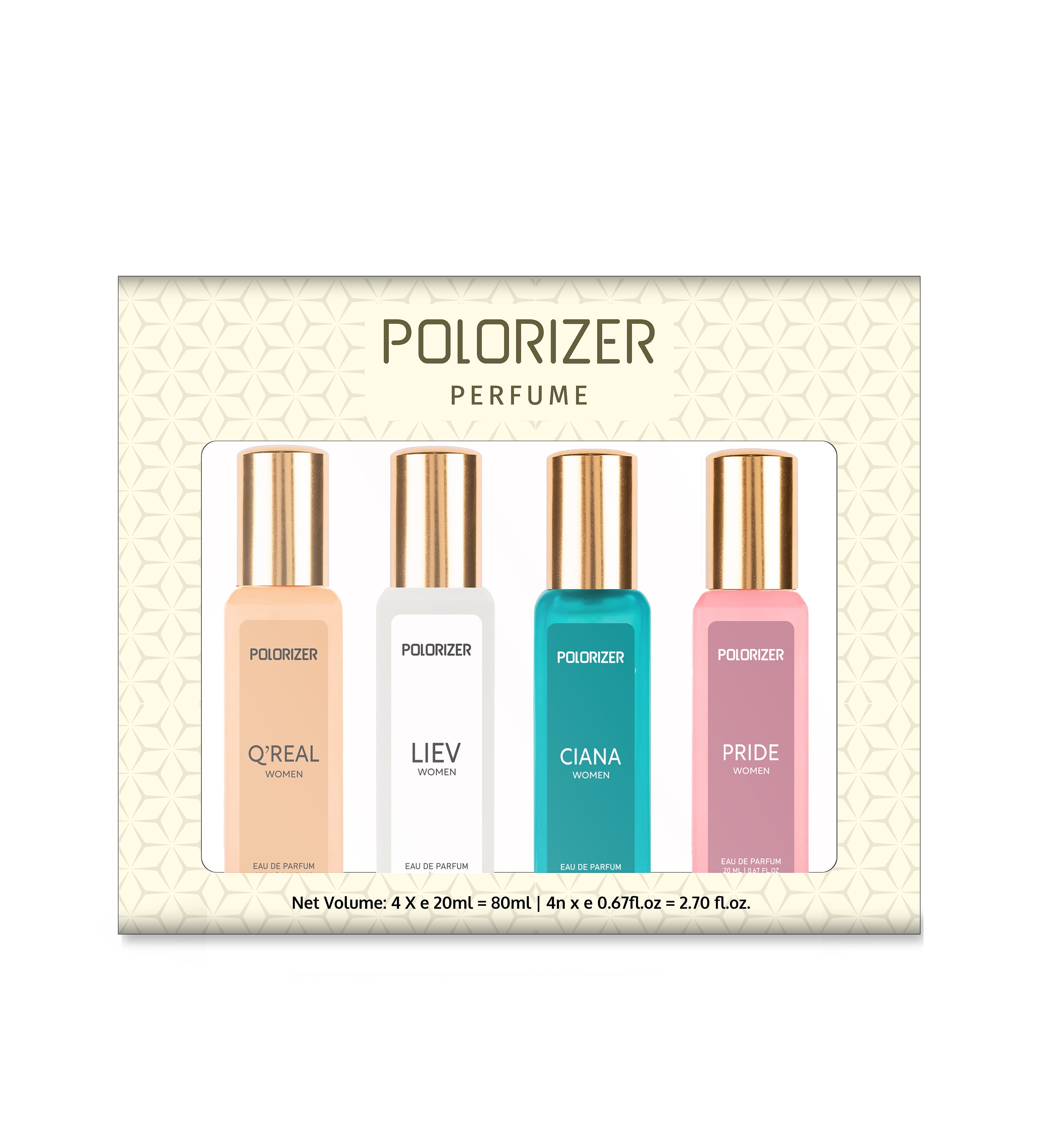 Luxury Combo Set For Women - 4 x 20ml - Polarizer Perfume