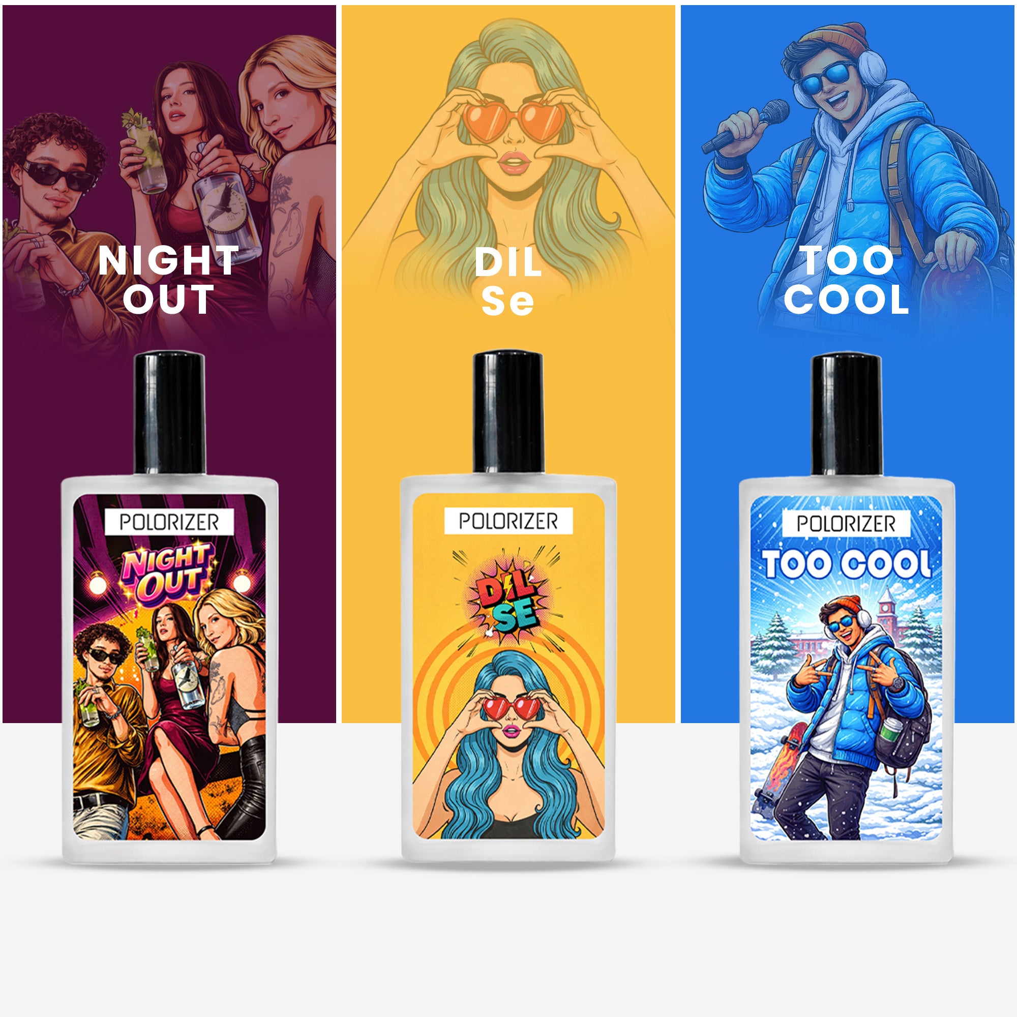 Polorizer Comic Collection Pack of 3