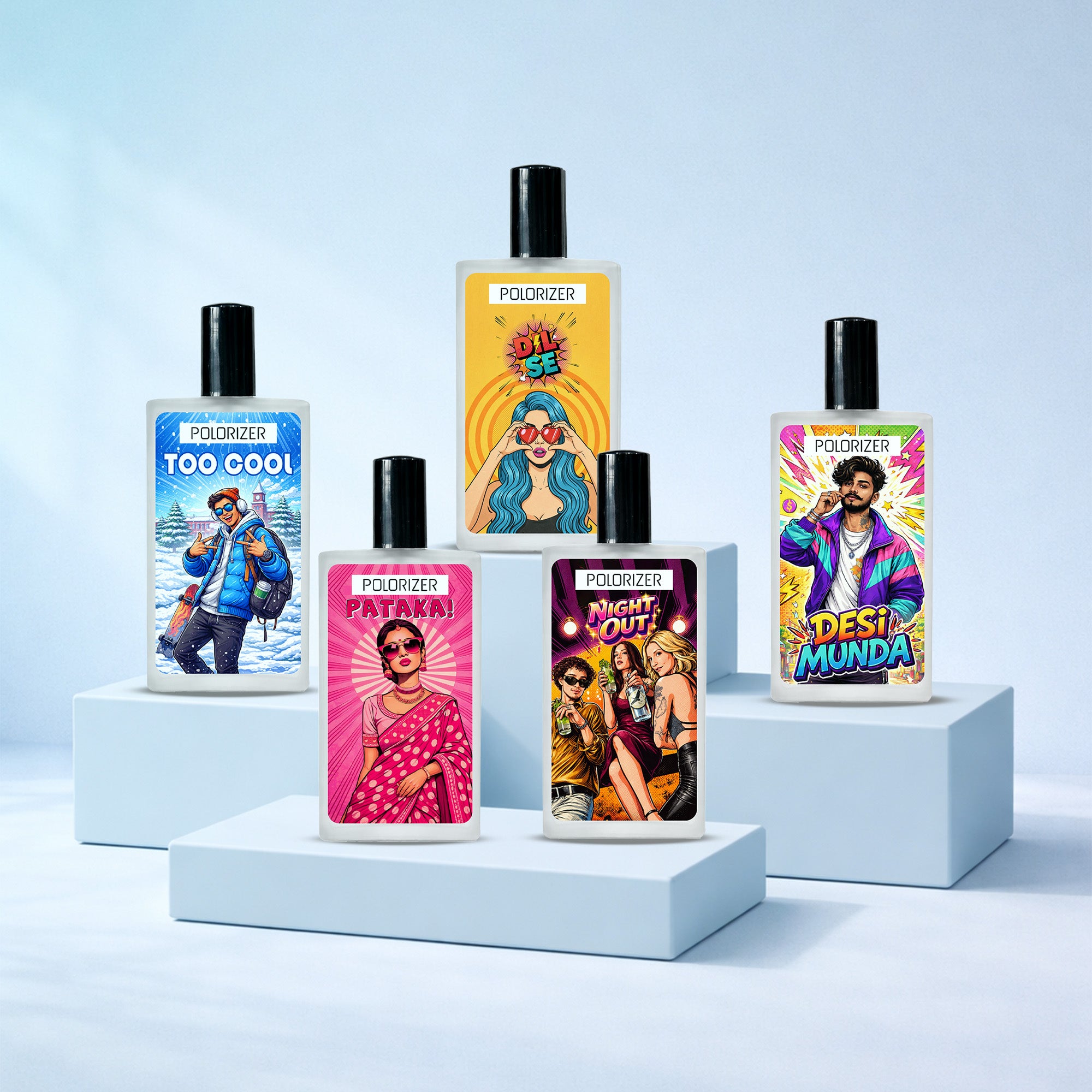 Polorizer Comic Collection Pack of 5.