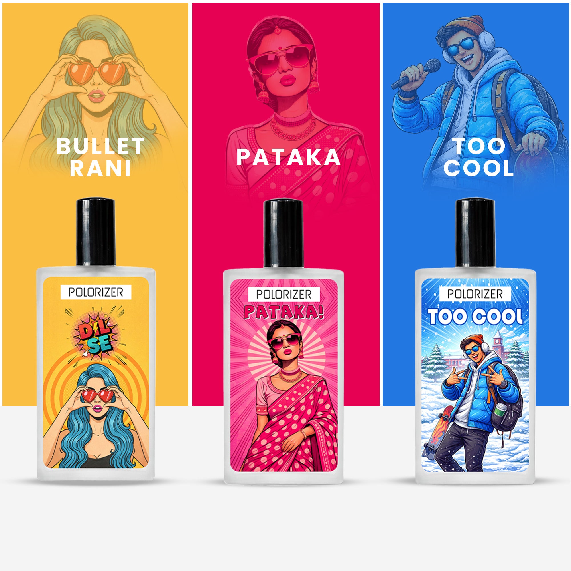 Polorizer Comic Collection Pack of 3.