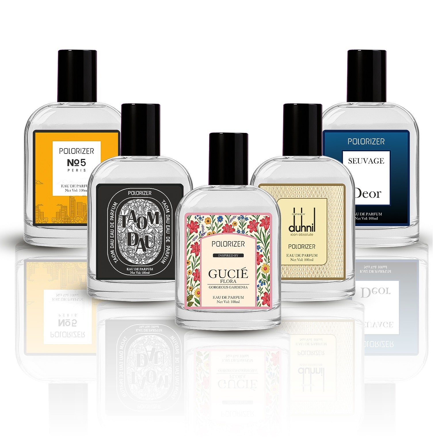 Polorizer Inspire Collection – Long-Lasting Eau de Parfum (5 Unique Scents)