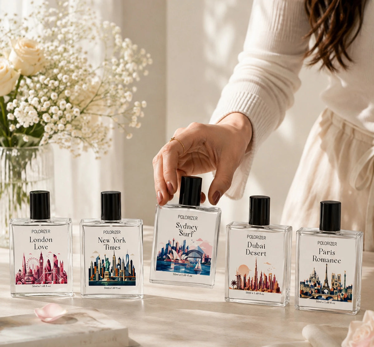 Polorizer City Collection Perfume Pack of 5 (50ml Each)