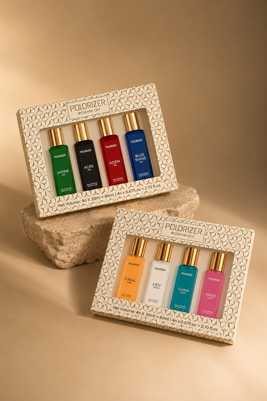 Polorizer Rakhi Gift Set for Men & Women – 8 Perfume Collection