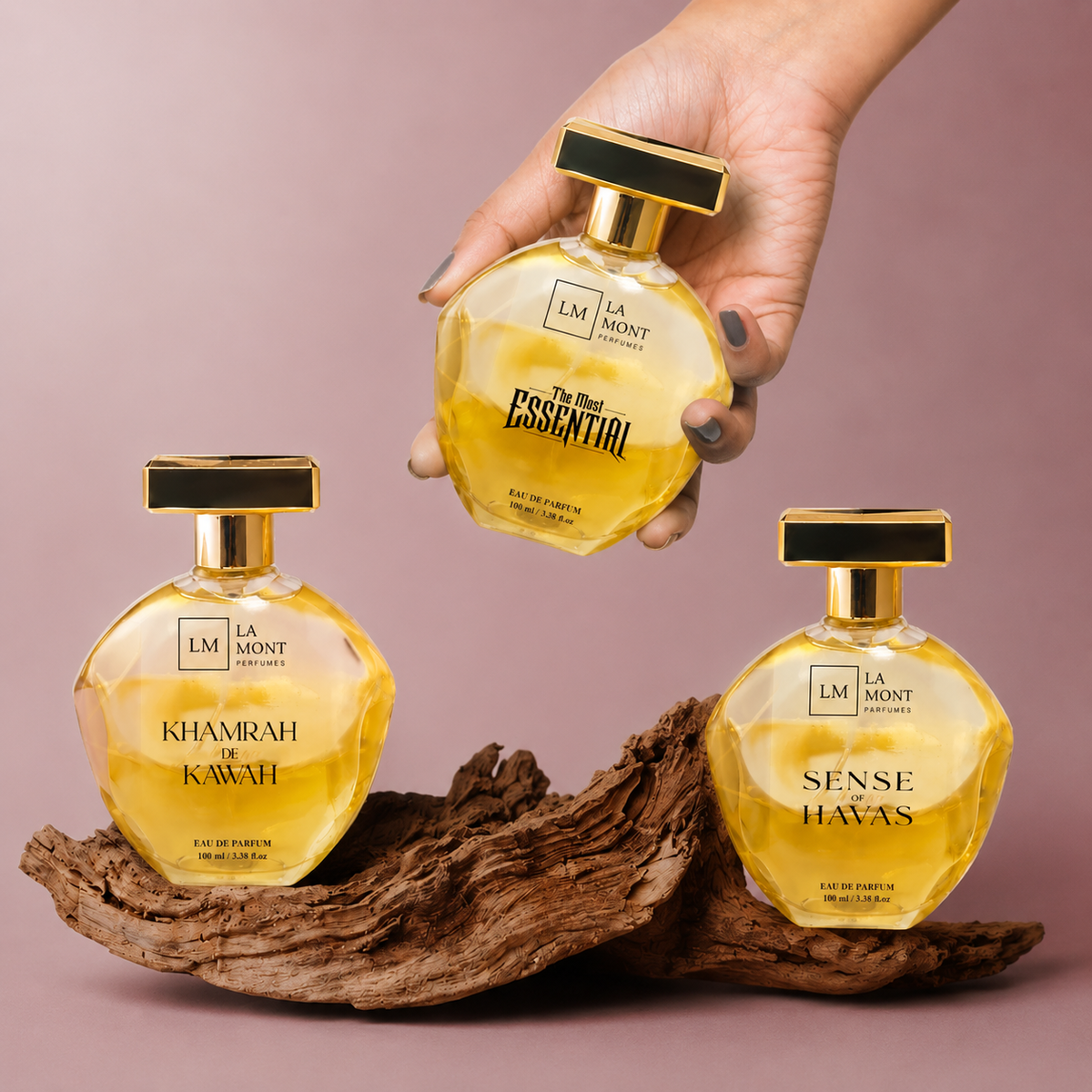 Lamont Signature Trio - The Most Essential, Khamrah De Kawah & Sense of Havas | 3 x (100ml)