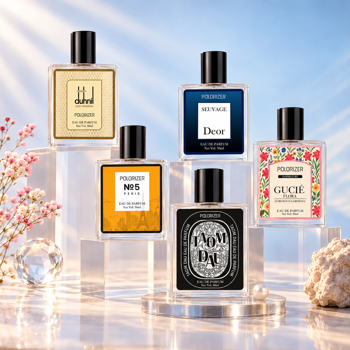 Inspire pack of 5 50ml