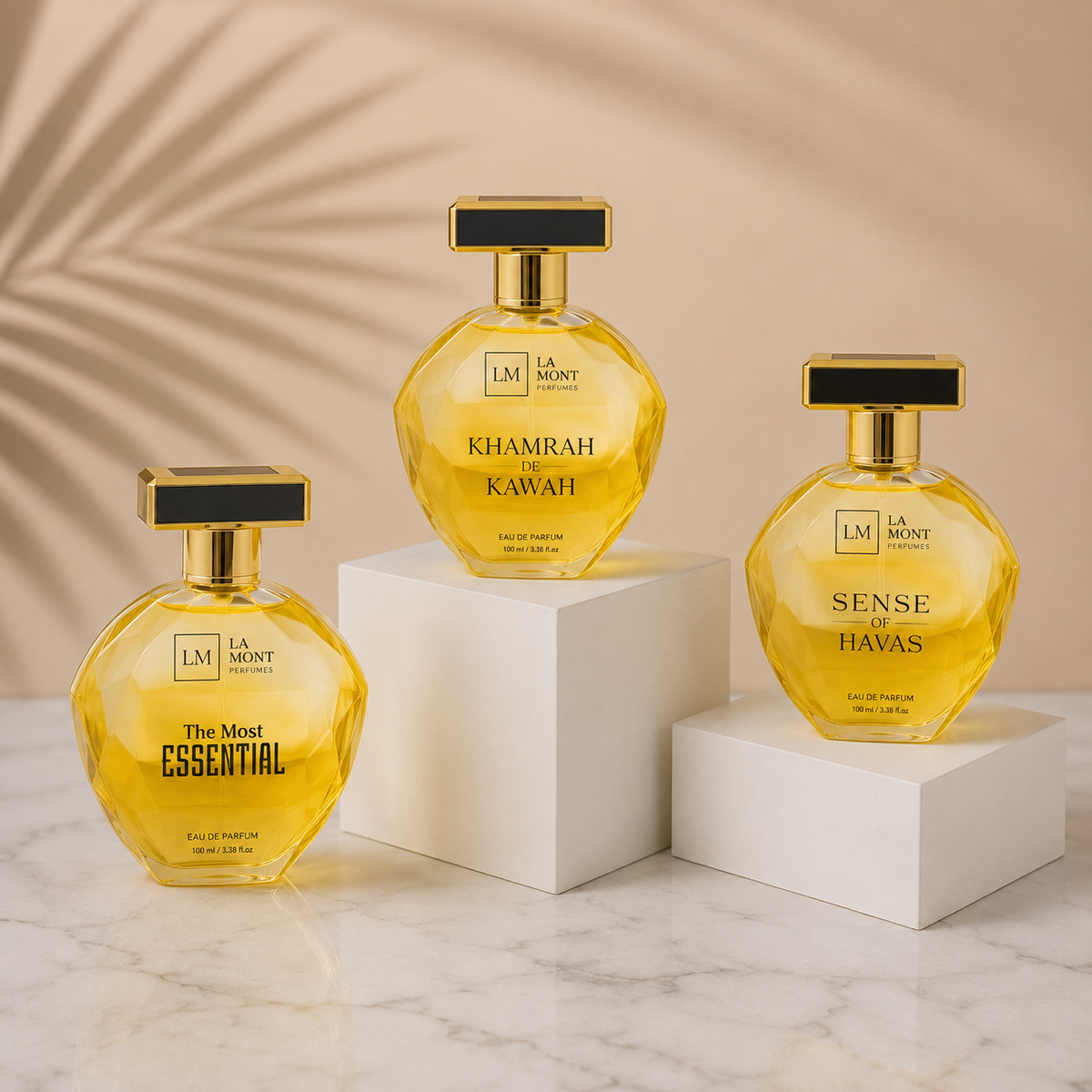 Lamont Signature Trio - The Most Essential, Khamrah De Kawah & Sense of Havas | 3 x (100ml)