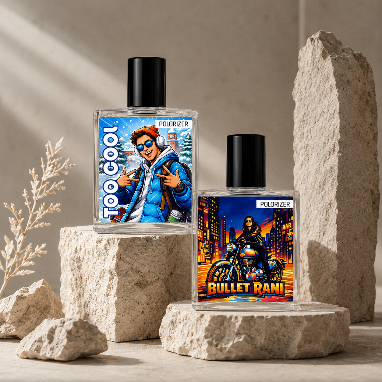 पोलोराइज़र कॉमिक परफ्यूम कलेक्शन पैक ऑफ 2 (50ml)